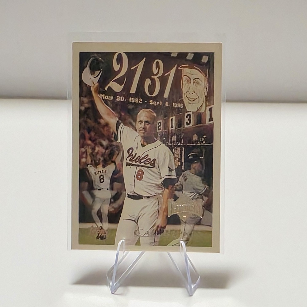 Topps 2131 Cal Ripken Jr Card #96 Baltimore Orioles MLB Baseball Commemorative